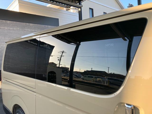 ハイエースバン ロングスーパーＧＬ　アースカラーパッケージ　４ＷＤ／丸目ヘッドライト／ＧＲ８インテリアカスタム／ＢＩＧ－Ｘナビ／全方位カメラ／両側パワスラ／丸目ヘッドライト（35枚目）