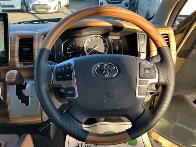 ハイエースバン ロングスーパーＧＬ　アースカラーパッケージ　４ＷＤ／丸目ヘッドライト／ＧＲ８インテリアカスタム／ＢＩＧ－Ｘナビ／全方位カメラ／両側パワスラ／丸目ヘッドライト（47枚目）