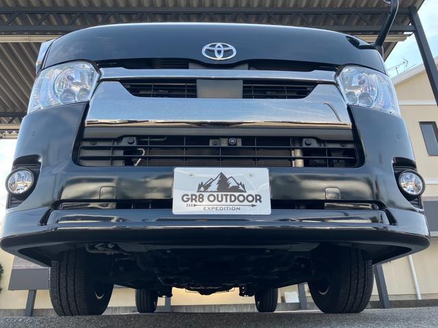 ハイエースバン スーパーGL ダークプライムII パワスラ/ナビTV/全方位カメラ/デジタルミラー/ベッドキット/LEDヘッド/社外アルミ/GR8エアロ(27枚目)