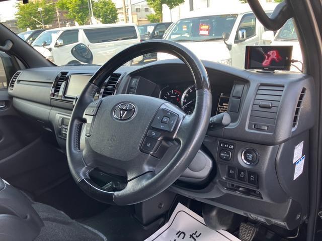 ハイエースバン スーパーGL ダークプライムII パワスラ/ナビTV/全方位カメラ/デジタルミラー/ベッドキット/LEDヘッド/社外アルミ/GR8エアロ(43枚目)