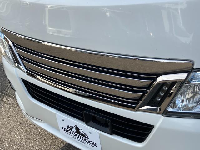 NV350キャラバンバン ロングライダープレミアムGXターボ ナビTV/バックモニター/ETC車載器/フルエアロ/エマージェンシーブレーキ/ローダウン/社外アルミ/デイライト/HIDヘッドライト/ベッドキット/サイドバイザー/スマートキー&プッシュスタート(29枚目)