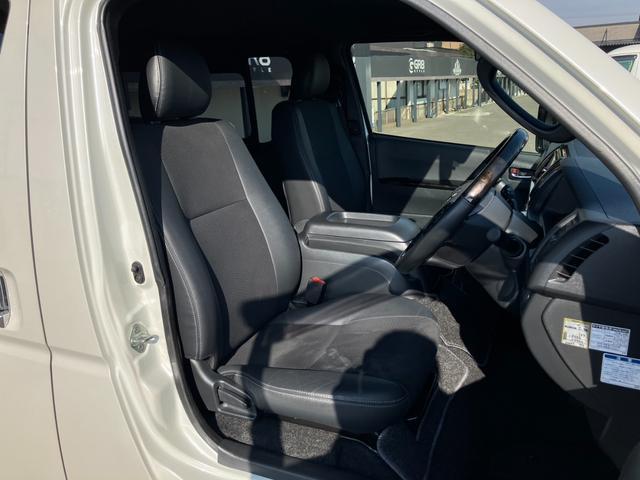 ハイエースバン スーパーＧＬ　ダークプライムＩＩ　寒冷地仕様／デジタルミラー／全方位カメラ／ナビＴＶ／ＥＴＣ／社外アルミ／フロントエアロ／ローダウン／ベッドキット（16枚目）