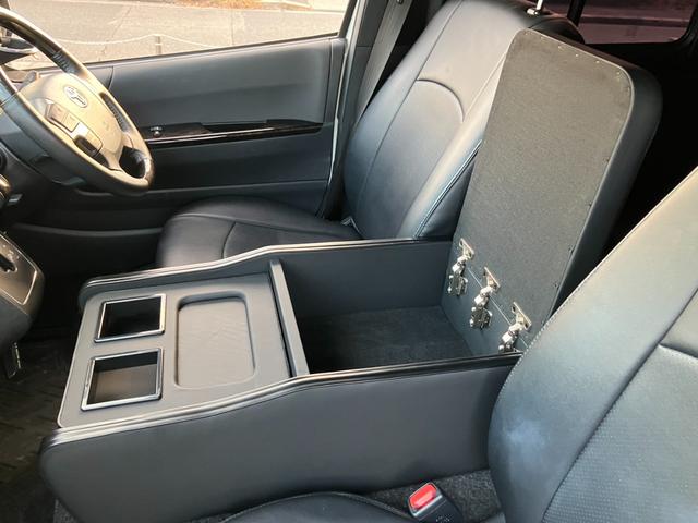 ハイエースバン スーパーＧＬ　ダークプライムＩＩ　ＢＩＧ－Ｘナビ／Ｂカメラ／／ＥＴＣ／ベッドキット／社外センターコンソール／ＬＥＤヘッドライト／スマートキー＆プッシュスタート／サイドバイザー／社外シートカバー／セーフティセンス／ＡＣ１００Ｖ電源（54枚目）