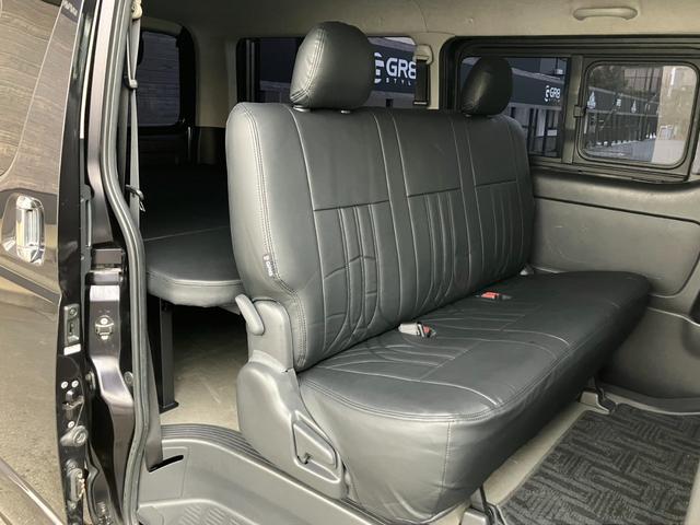 ハイエースバン スーパーＧＬ　ダークプライム　ＢＩＧ－Ｘナビ／Ｂカメラ／ＥＴＣ／ＬＥＤヘッドライト／スマートキー＆プッシュスタート／ＴＲＤアルミ／ベッドキット（17枚目）