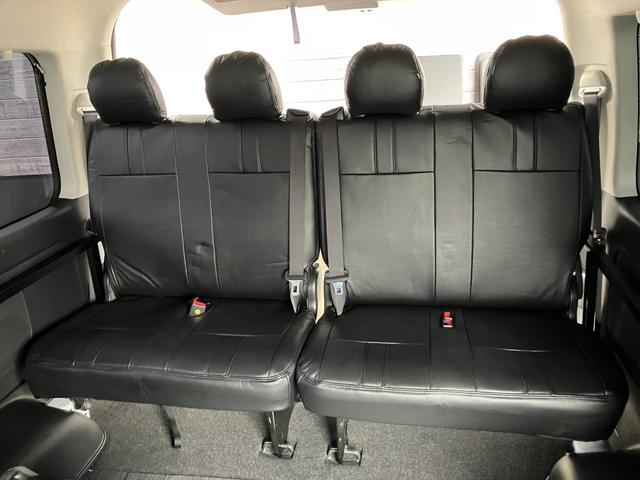 ハイエースワゴン ＧＬ　１オーナー／ＢＩＧ－Ｘナビ／アルパイン後席モニター／４列１０人乗り／レザー調シートカバー／ＧＲ８ベッドキット／ＬＥＤヘッドライト／スマートキー＆プッシュスタート／サイドバイザー／セーフティセンス（55枚目）