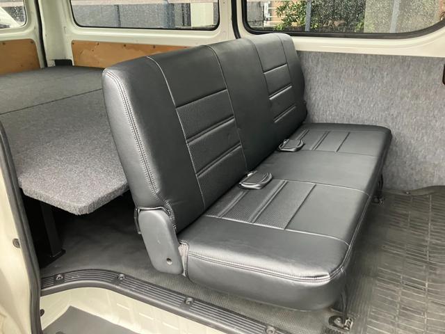 ハイエースバン ロングＤＸ　ＧＬパッケージ　寒冷地仕様／シートカバー／キーレス／ベッドキット／ＥＴＣ／バックカメラ／モデリスタＦスポイラー／新品アルミタイヤ（17枚目）