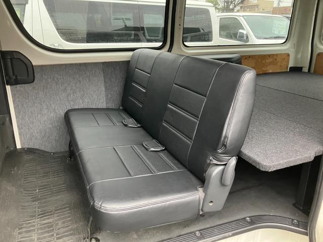 ハイエースバン ロングＤＸ　ＧＬパッケージ　寒冷地仕様／シートカバー／キーレス／ベッドキット／ＥＴＣ／バックカメラ／モデリスタＦスポイラー／新品アルミタイヤ（53枚目）