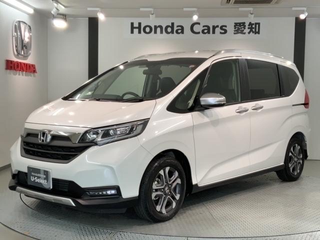 フリード＋ハイブリッド ハイブリッド・クロスター　ＨｏｎｄａＳＥＮＳＩＮＧ　新車保証　試乗禁煙車　純正ナビＶＸＭ－２３４ＶＦＩ　フルセグ　Ｂｌｕｅｔｏｏｔｈ　Ｒカメラ　ＥＴＣ　両側電動　ＬＥＤライト　純正アルミ　スマートキー　シートヒーター（46枚目）