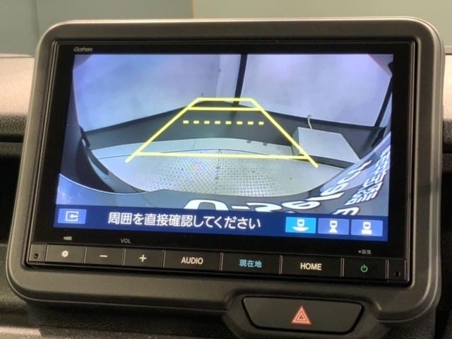 Ｎ－ＢＯＸカスタム ターボ　Ｈ　ＳＥＮＳＩＮＧ　新車保証　試乗禁煙車　ナビＶＸＭ－２４５ＺＦＥｉ　リヤカメラ　ＢＴオ－ディオ　シ－トヒ－タ－　ＥＴＣ　両側電動ドア　フォグライト　ＴＶ　ＬＥＤライト　クルコン　アルミ　車線逸脱（7枚目）