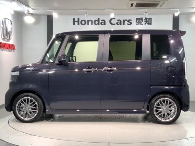 Ｎ－ＢＯＸカスタム ターボ　Ｈ　ＳＥＮＳＩＮＧ　新車保証　試乗禁煙車　ナビＶＸＭ－２４５ＺＦＥｉ　リヤカメラ　ＢＴオ－ディオ　シ－トヒ－タ－　ＥＴＣ　両側電動ドア　フォグライト　ＴＶ　ＬＥＤライト　クルコン　アルミ　車線逸脱（48枚目）