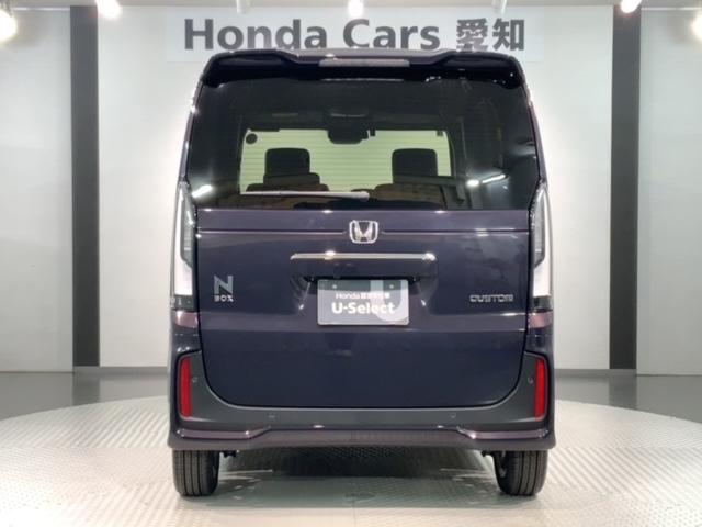 Ｎ－ＢＯＸカスタム ターボ　Ｈ　ＳＥＮＳＩＮＧ　新車保証　試乗禁煙車　ナビＶＸＭ－２４５ＺＦＥｉ　リヤカメラ　ＢＴオ－ディオ　シ－トヒ－タ－　ＥＴＣ　両側電動ドア　フォグライト　ＴＶ　ＬＥＤライト　クルコン　アルミ　車線逸脱（50枚目）