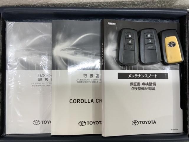 カローラクロス ハイブリッドS 最長5年保証 純正ナビ リヤカメラ BTオーディオ DVD 前後ドラレコ ETC2.0 LEDライト フォグライト 横滑り防止 スマ-トキ- パワーテールゲート サイドエアバッグ USB(16枚目)