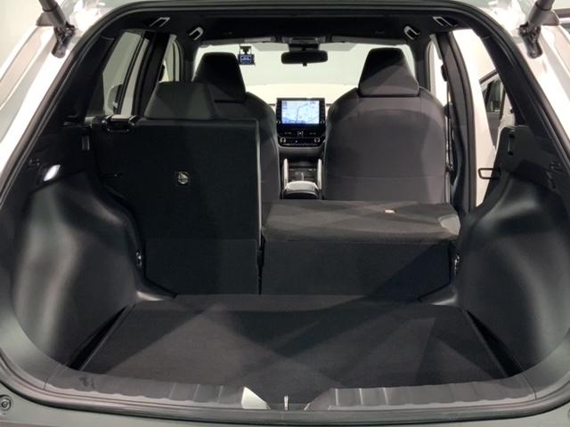 カローラクロス ハイブリッドS 最長5年保証 純正ナビ リヤカメラ BTオーディオ DVD 前後ドラレコ ETC2.0 LEDライト フォグライト 横滑り防止 スマ-トキ- パワーテールゲート サイドエアバッグ USB(33枚目)