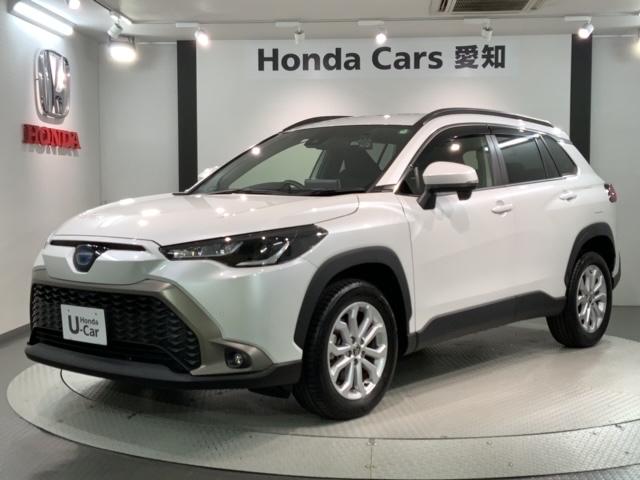 カローラクロス ハイブリッドS 最長5年保証 純正ナビ リヤカメラ BTオーディオ DVD 前後ドラレコ ETC2.0 LEDライト フォグライト 横滑り防止 スマ-トキ- パワーテールゲート サイドエアバッグ USB(49枚目)