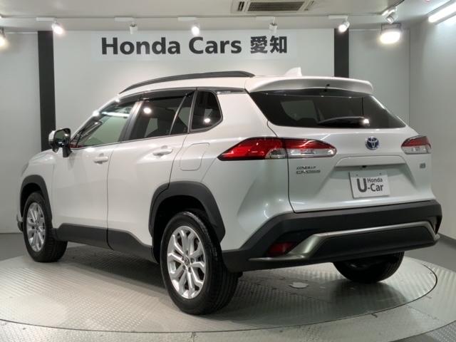 カローラクロス ハイブリッドS 最長5年保証 純正ナビ リヤカメラ BTオーディオ DVD 前後ドラレコ ETC2.0 LEDライト フォグライト 横滑り防止 スマ-トキ- パワーテールゲート サイドエアバッグ USB(51枚目)