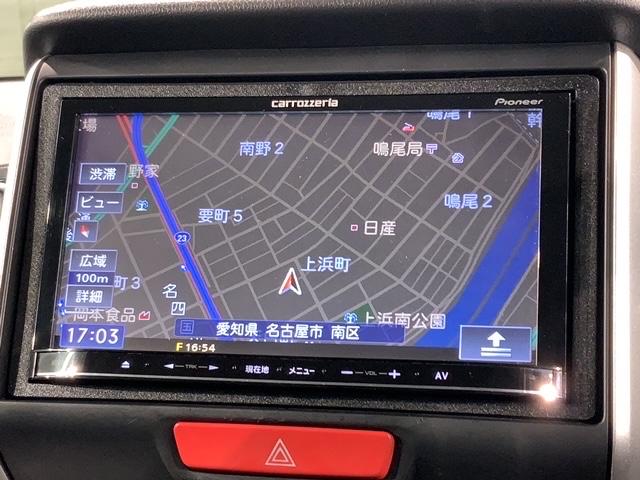 社外ナビ搭載です。知らない道も安心ですね！