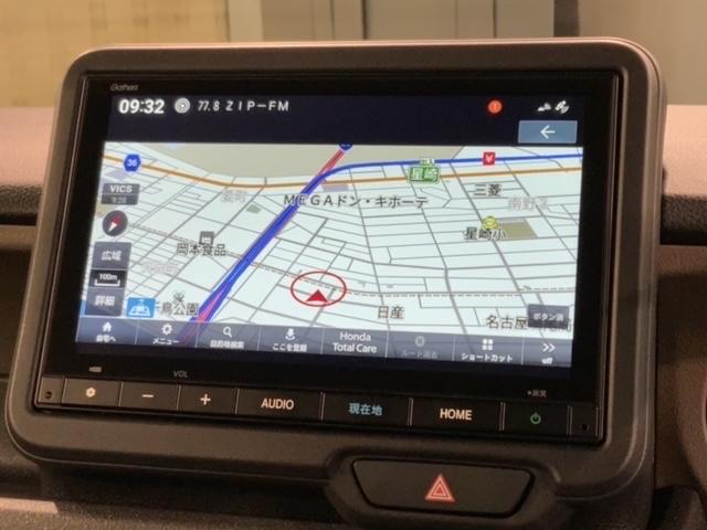 Ｎ－ＢＯＸジョイ ターボ　Ｈ　ＳＥＮＳＩＮＧ　２トーン　試乗禁煙車　８ｉｎｃｈナビ　ＶＸＭ－２４５ＺＦＥｉ　ＴＶ　リヤカメラ　ＢＴオ－ディオ　シ－トヒ－タ－　ＥＴＣ　ＬＥＤライト　両側電動ドア　ＶＳＡ　スマ－トキ－　ターボ（6枚目）