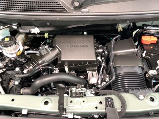 Ｎ－ＢＯＸジョイ ターボ　Ｈ　ＳＥＮＳＩＮＧ　２トーン　試乗禁煙車　８ｉｎｃｈナビ　ＶＸＭ－２４５ＺＦＥｉ　ＴＶ　リヤカメラ　ＢＴオ－ディオ　シ－トヒ－タ－　ＥＴＣ　ＬＥＤライト　両側電動ドア　ＶＳＡ　スマ－トキ－　ターボ（44枚目）