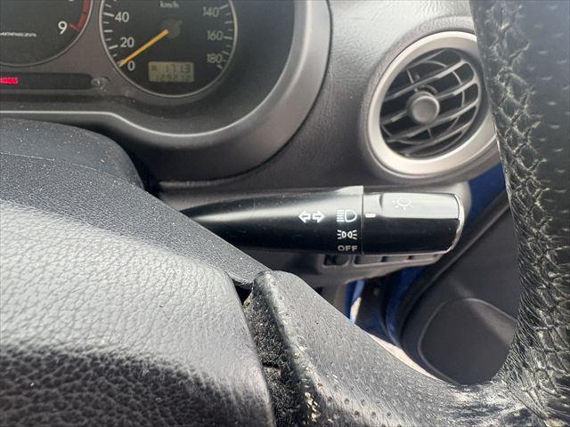 インプレッサスポーツワゴン 20N 5MT 4WD タイベル交換済 ETC キーレス 純正オーディオ MOMOステアリング 電動格納ミラー プロジェクターヘッドライト フロントフグランプ 純正アルミホイール(16枚目)