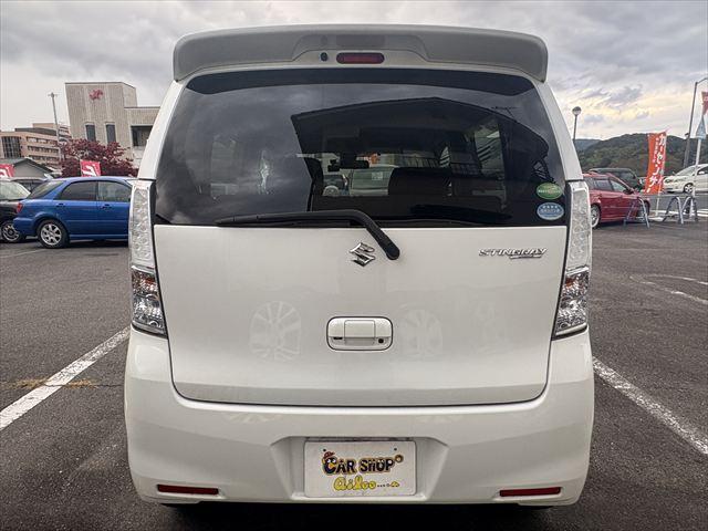 ワゴンＲスティングレー Ｘ　４ＷＤ　スマートキー　純正ナビ　ＴＶ　ＡＭ　ＦＭ　Ｂｌｕｅｔｏｏｔｈ　バックカメラ　シートヒーター　電動格納ミラー　フロント、リアドラレコ　ＥＴＣ　衝突軽減ブレーキ　横滑り防止装置　フロントフォグ（7枚目）