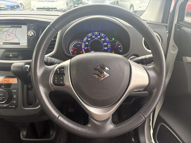 ワゴンＲスティングレー Ｘ　４ＷＤ　スマートキー　純正ナビ　ＴＶ　ＡＭ　ＦＭ　Ｂｌｕｅｔｏｏｔｈ　バックカメラ　シートヒーター　電動格納ミラー　フロント、リアドラレコ　ＥＴＣ　衝突軽減ブレーキ　横滑り防止装置　フロントフォグ（14枚目）