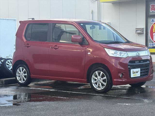 ワゴンＲスティングレー Ｘ　４ＷＤ　プッシュスタート　スマートキー　社外ナビ　地デジＴＶ　Ｂｌｕｅｔｏｏｔｈ　ＥＴＣ　ＤＶＤ　ＣＤ　ＵＳＢ　ＩＰＯＤ　シートヒーター　アイドリングストップ　ＨＩＤ　フロントフォグランプ（2枚目）