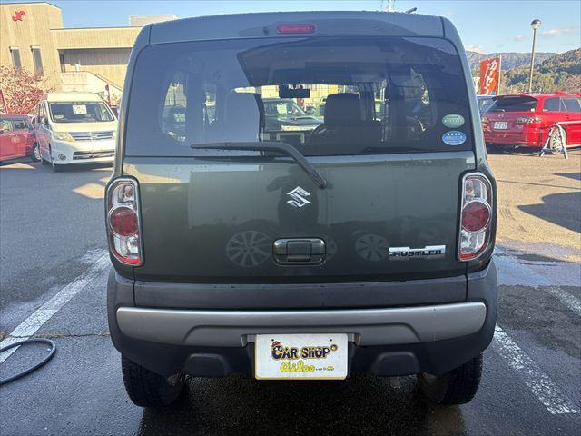 ハスラー Ｇ　５ＭＴ　４ＷＤ　キーレス　シートヒーター　社外オーディオ　ドラレコ　ＥＴＣ　電動格納ミラー　社外アルミホイール　スタッドレスタイヤ　ハロゲンヘッドライト　ＡＵＴＯエアコン（7枚目）