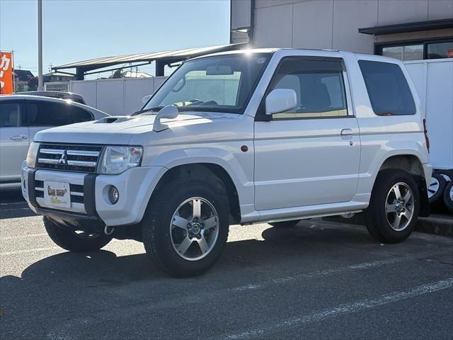 パジェロミニ ＶＲ　４ＷＤ　ＡＴ　ターボ　タイベル交換済　キーレス　Ｂｌｕｅｔｏｏｔｈオーディオ　ハロゲンヘッドライト　フロントフォグランプ　電動格納ミラー　純正アルミホイール　エアコン　エアバック（4枚目）