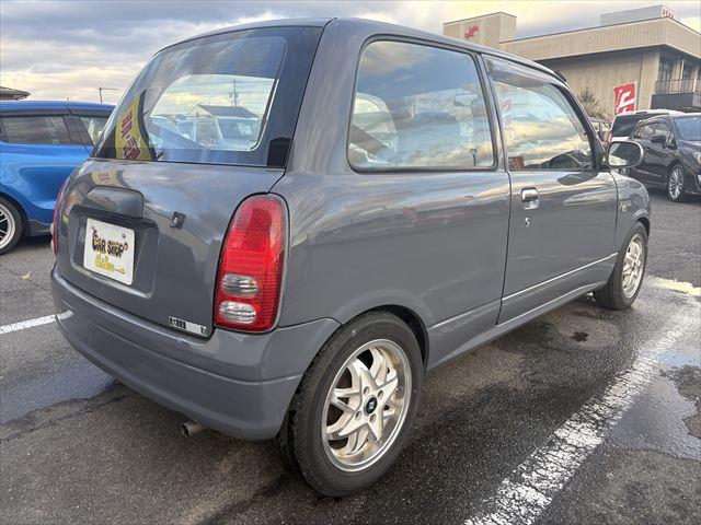 ミラ ＴＡスペシャル　全塗装　５ＭＴ　キー　三枚ドア　社外ステアリング　社外サスペンション　社外アルミホイール　ヘッドライト　パワステ　パワーウィンドウ　メッキミラー（8枚目）