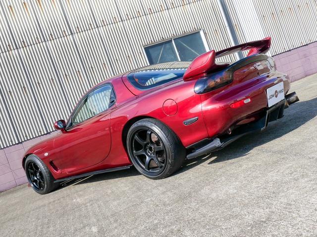 ＲＸ－７ タイプＲＢ　エンジンオーバーホール済み・パワーＦＣ・ＲＡＹＳグラムライツ１７インチＡＷ・柿本マフラー・Ｋ＆Ｎエアクリ・エアロボンネット・リアディフューザー・サイドスポイラー．フルタップ車高調（23枚目）