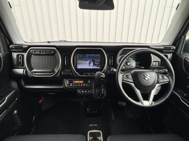 ハスラー ＪスタイルＩＩ　ツートン４ＷＤ／禁煙／８型ナビＴＶ／ＬＥＤ／衝突軽減ブレーキ／前席シートヒーター／クルーズコントロール／スマートキー／ＤＶＤ再生／イモビライザー（2枚目）