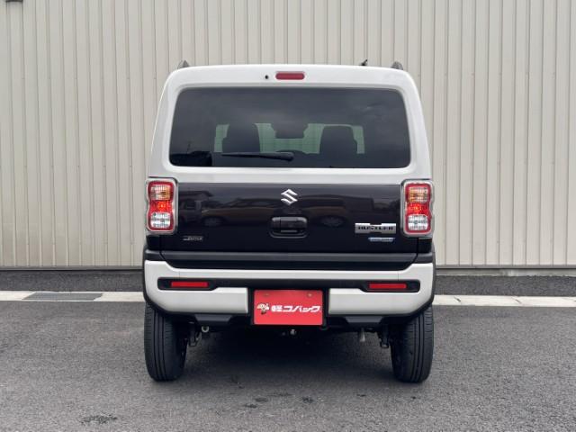 ハスラー ＪスタイルＩＩ　ツートン４ＷＤ／禁煙／８型ナビＴＶ／ＬＥＤ／衝突軽減ブレーキ／前席シートヒーター／クルーズコントロール／スマートキー／ＤＶＤ再生／イモビライザー（7枚目）