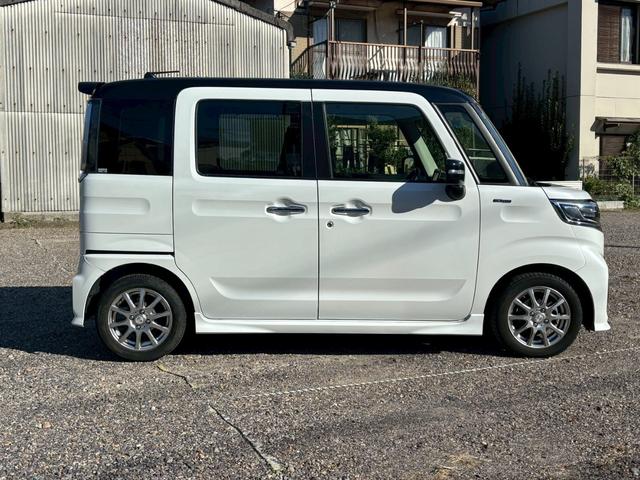 スペーシアカスタム ハイブリッドXS 9インチナビ 両側電動スライドドア フルセグ 全方位カメラ ETC シートヒーター LEDヘッド スマートキー クリアランスソナー DVD再生 Bluetooth ヘッドアップディスプレイ(4枚目)