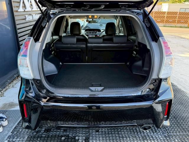 プリウスアルファ Ｓツーリングセレクション・Ｇ’ｓ　禁煙車　ディーラー純正８インチナビ　バックモニター　フルセグＴＶ　Ｂｌｕｅｔｏｏｔｈ　専用サスペンション　専用１８インチアルミ　専用バンパー　黒川ハーフレザーシート　スポーツモード　ドライブレコーダー（5枚目）
