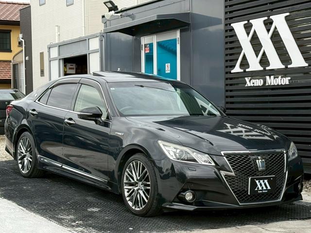 クラウンハイブリッド アスリートＧ　アドバンスドパッケージ　サンルーフ　黒革シート　Ｒ７．７トヨタ点検済み異常無　レーダークルーズコントロール　プレミアムサウンド　レーダークルーズコントロール　シートベンチレージョン　クリソナ　エンスタ（76枚目）