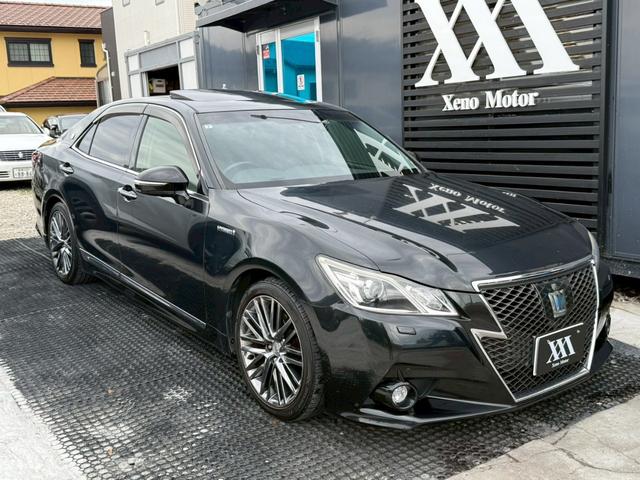 クラウンハイブリッド アスリートＧ　アドバンスドパッケージ　サンルーフ　黒革シート　Ｒ７．７トヨタ点検済み異常無　レーダークルーズコントロール　プレミアムサウンド　レーダークルーズコントロール　シートベンチレージョン　クリソナ　エンスタ（79枚目）