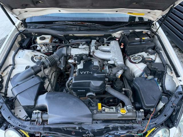 アリスト S300 生誕10周年記念特別仕様車 禁煙車 サンルーフ 黒革シート ウッドコンビハンドル RSR車高調 社外19インチアルミ パワーシート シートヒーター アリーナホーン クルーズコントロール パドルシフト JBLサウンド ETC(19枚目)