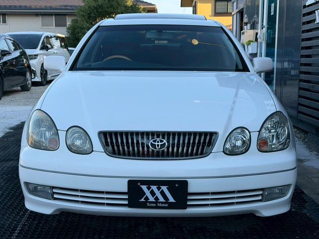 アリスト S300 生誕10周年記念特別仕様車 禁煙車 サンルーフ 黒革シート ウッドコンビハンドル RSR車高調 社外19インチアルミ パワーシート シートヒーター アリーナホーン クルーズコントロール パドルシフト JBLサウンド ETC(20枚目)