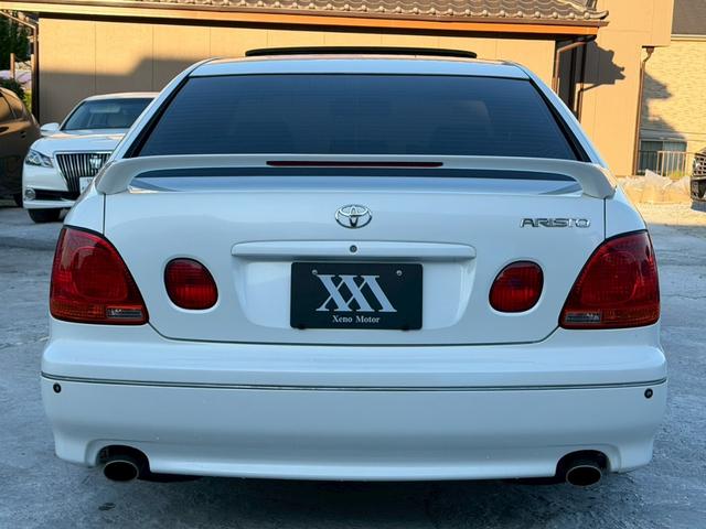 アリスト S300 生誕10周年記念特別仕様車 禁煙車 サンルーフ 黒革シート ウッドコンビハンドル RSR車高調 社外19インチアルミ パワーシート シートヒーター アリーナホーン クルーズコントロール パドルシフト JBLサウンド ETC(80枚目)