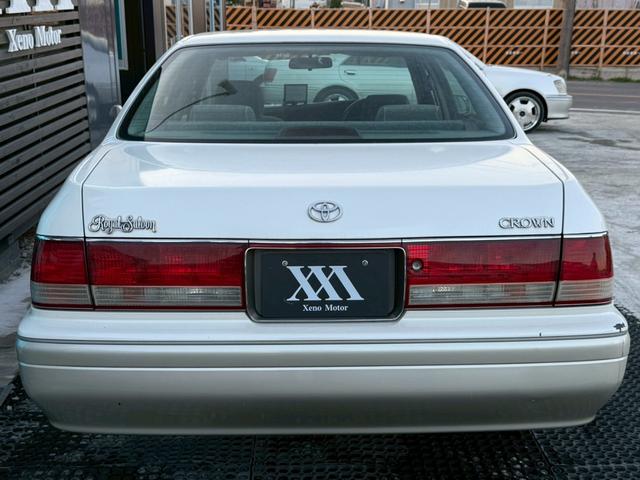 クラウン ロイヤルサルーン アニバーサリーパッケージ 禁煙車 特別仕様車 専用インテリアトリム 後期モデル クルーズコントロール パワーシート メーカー純正ナビ 純正15インチアルミ オートエアコン(72枚目)