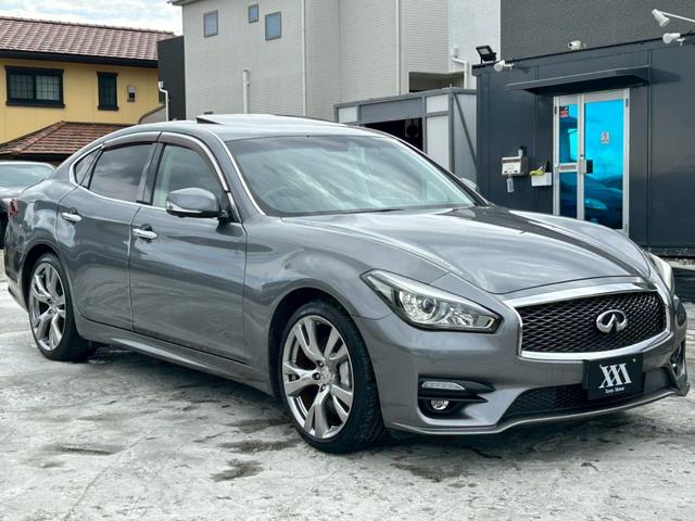 フーガ ３７０ＧＴ　タイプＳ　後期モデル　サンルーフ　ＢＯＳＥサウンド　純正２０インチアルミ　レーダークルーズコントロール　アラウンドビューモニター　パワーシート　シートメモリー　黒革ハーフレザーシート　クリアランスソナー　ＥＴＣ（24枚目）