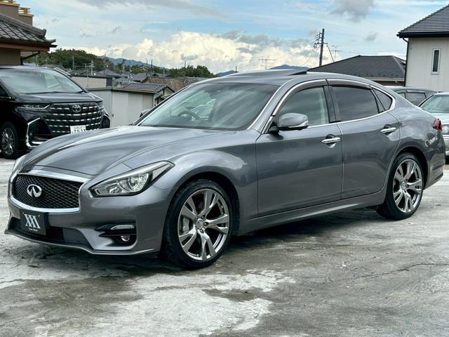 フーガ ３７０ＧＴ　タイプＳ　後期モデル　サンルーフ　ＢＯＳＥサウンド　純正２０インチアルミ　レーダークルーズコントロール　アラウンドビューモニター　パワーシート　シートメモリー　黒革ハーフレザーシート　クリアランスソナー　ＥＴＣ（25枚目）