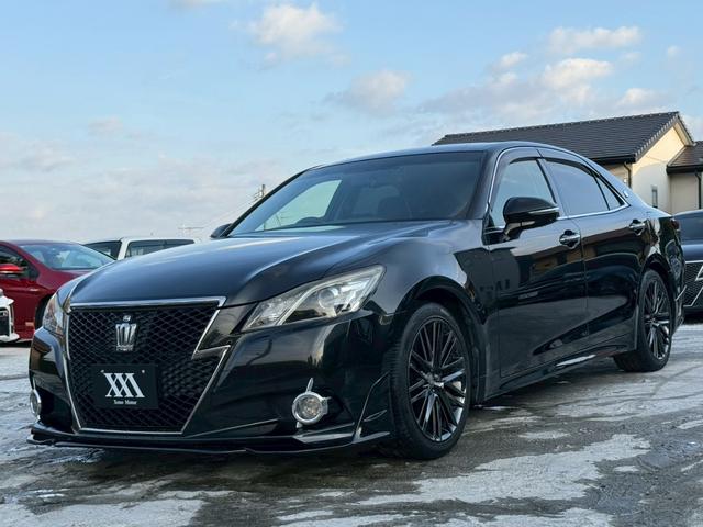 クラウンハイブリッド アスリートS ブラックスタイル 禁煙車 サンルーフ TRDエアロF モデリスタ4本出しマフラー 純正18インチスパッタリングアルミ メーカー純正ナビ フルセグTV シートヒーター バックモニター Bluetooth パワーシート(49枚目)