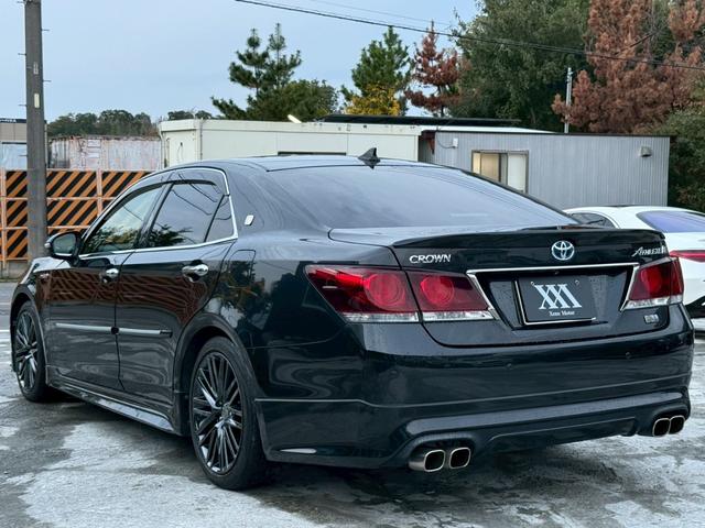 クラウンハイブリッド アスリートS ブラックスタイル 禁煙車 サンルーフ 黒赤コンビレザーシート モデリスタフルエアロ モデリスタ4本出しマフラー 純正18インチスパッタリングアルミ メーカー純正ナビ クリアランスソナー フルセグTV アラウンドビュー(27枚目)