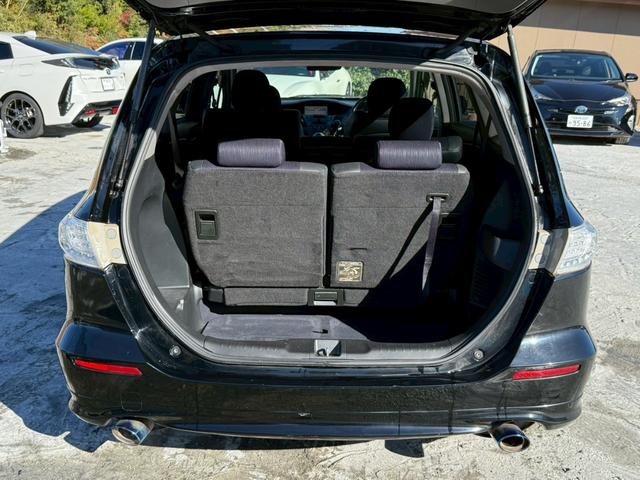 オデッセイ アブソルート　サンルーフ　ＲＳＲ車高調　社外テール　マフラーエンド　アラウンドビューモニター　パワーシート　クルーズコントロール　黒革ハーフレザーシート　パドルシフト　スマートキー　純正１８インチアルミ　ＥＴＣ（14枚目）