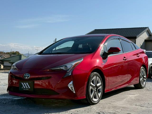 プリウス Ａツーリングセレクション　禁煙車　黒革シート　レーダークルーズコントロール　ヘッドアップディスプレイ　ブラインドスポットアシスト　シートヒーター　純正９インチナビ　バックモニター　フルセグＴＶ　スマートキー　プッシュスタート（73枚目）