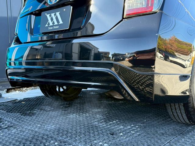 プリウス Ｓ　禁煙車　フルエアロ　ロクサーニ１９インチアルミ　スモークテール　ディーラー純正ナビ　バックモニター　フルセグＴＶ　Ｂｌｕｅｔｏｏｔｈ　スマートキー　プッシュスタート　ＥＴＣ　オールペイント２０２（40枚目）