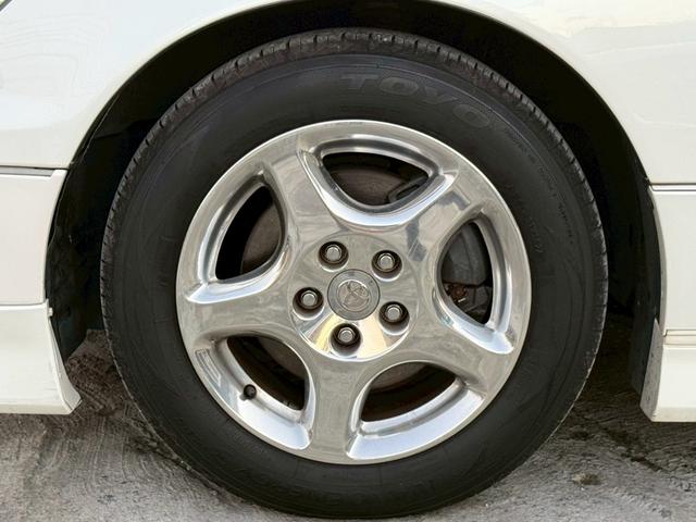 アリスト V300ベルテックスエディション 禁煙車 タイミングベルト交換済 サンルーフ 黒革シート フルエアロ HKS車高調 ブリッツマフラー クスコタワーバー ターボタイマー イカリングヘッド LEDテール 16インチメッキアルミ 純正ナビ(58枚目)