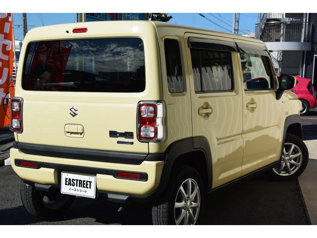 ハスラー ハイブリッドG 禁煙車 4WD 社外ナビ フルセグTV シートヒーター アイドリングストップ プッシュスタート フロアマット サイドバイザー(7枚目)