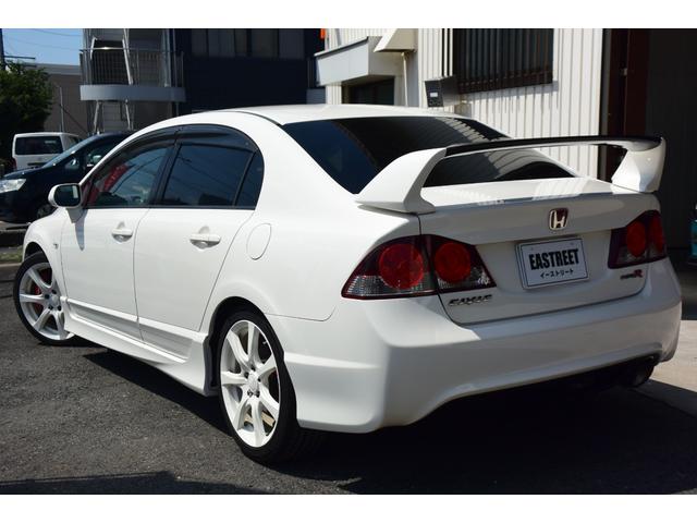 シビック タイプＲ　ユーザー様買取車　６速ＭＴ　ブラックレカロ　ブレンボキャリパー　大型トランクスポイラー　純正１８インチＡＷ　ケンウッドナビ　地デジ　Ｂｌｕｅｔｏｏｔｈオーディオ　ＥＴＣ　プッシュスタート　無限バイザー（40枚目）